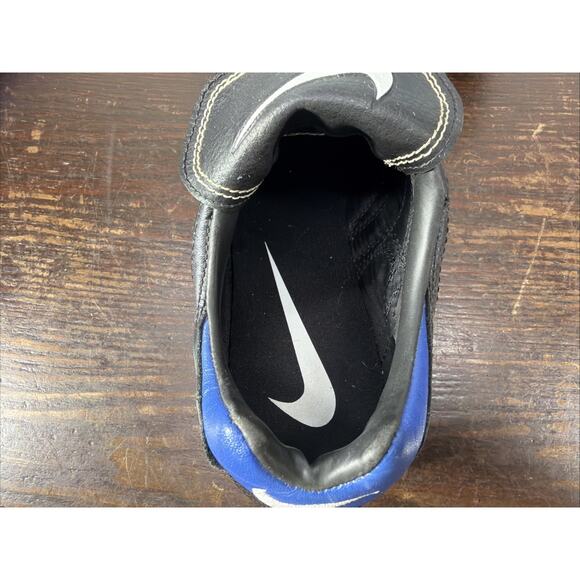 Vintage Nike Air Brasilia Men’s Football Boots Cleats Black/Blue/White Size 9.5 main image 5